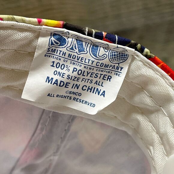 San Diego Hat Floral Snapback Colorful Hat Smith Novelty Company - Picture 10 of 10
